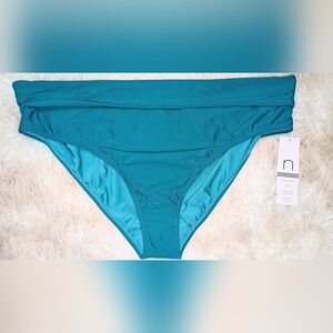 NWT, Next By Athena,Jade, High Waisted,UPF Swim Bottom-Women's Size 20W Or  24W
